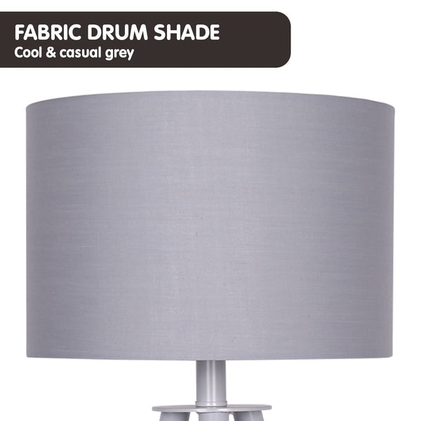 Sarantino Tripod Desk Lamp in Metal & Wood Nordic Minimalist Light Sarantino