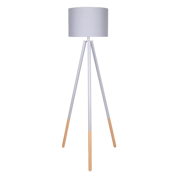 Sarantino Adjustable Height Arc Floor Lamp Antique Brass Shade Sarantino