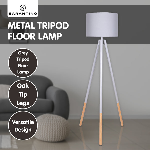 Sarantino Adjustable Height Arc Floor Lamp Antique Brass Shade Sarantino