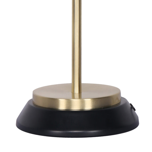 Sarantino Electric Reading Light Table Lamp Brass Finish - Black Sarantino