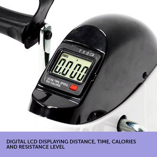 Powertrain Mini Exercise Bike Arm and Leg Pedal Exerciser Powertrain