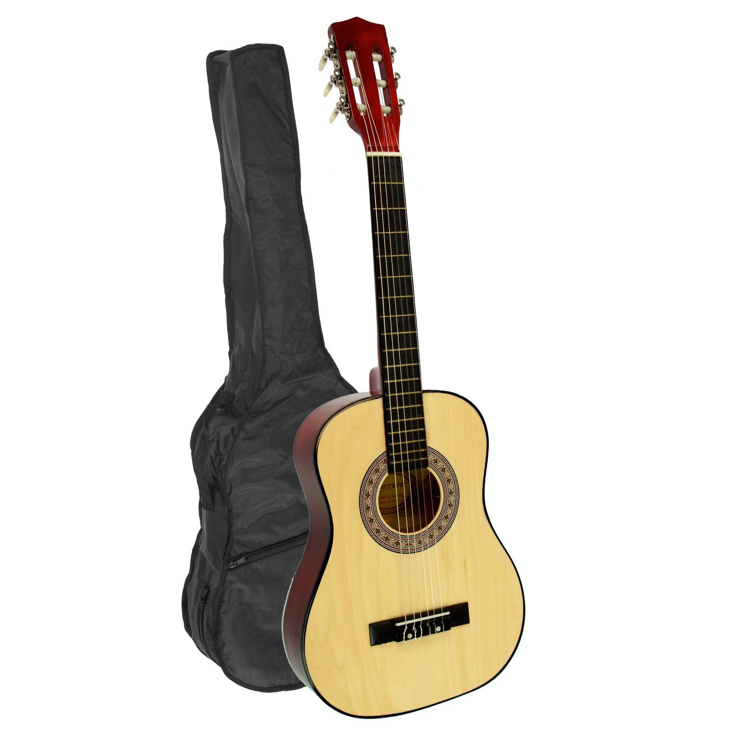 Karrera Childrens Guitar  Wooden 34in Acoustic - Natural Karrera