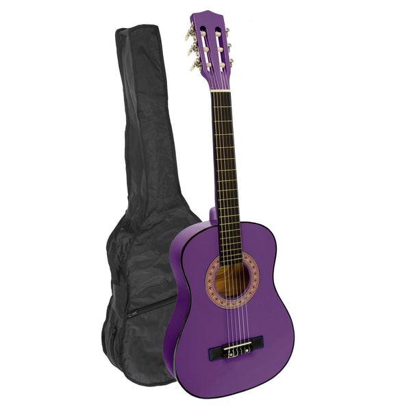 Karrera 34in Acoustic Children no cut Guitar - Purple Karrera