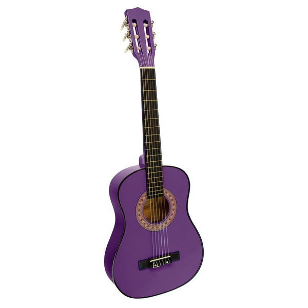 Karrera 34in Acoustic Children no cut Guitar - Purple Karrera