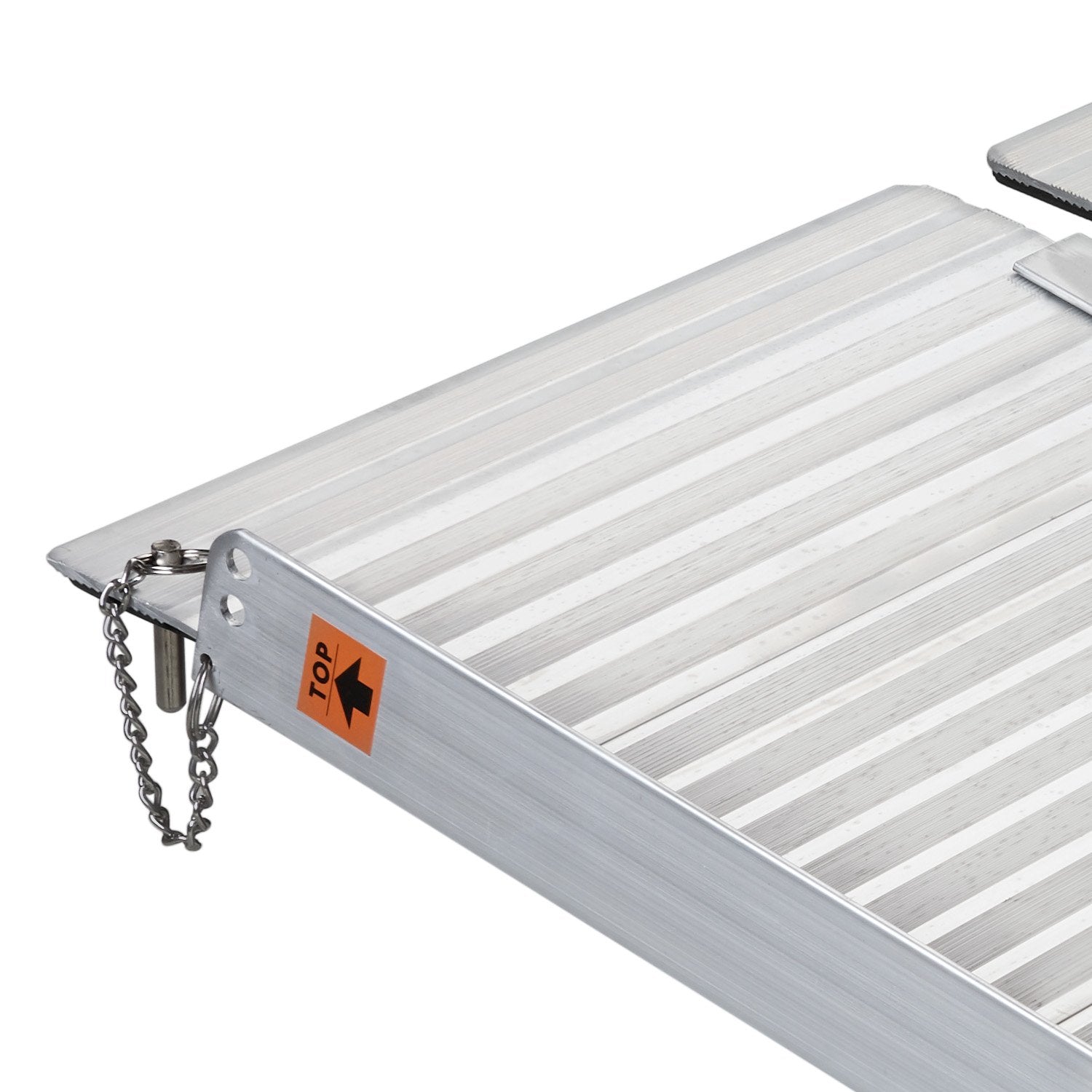Rigg Aluminium Portable Non-slip Wheelchair Ramp 6ft - Silver EQUIPMED