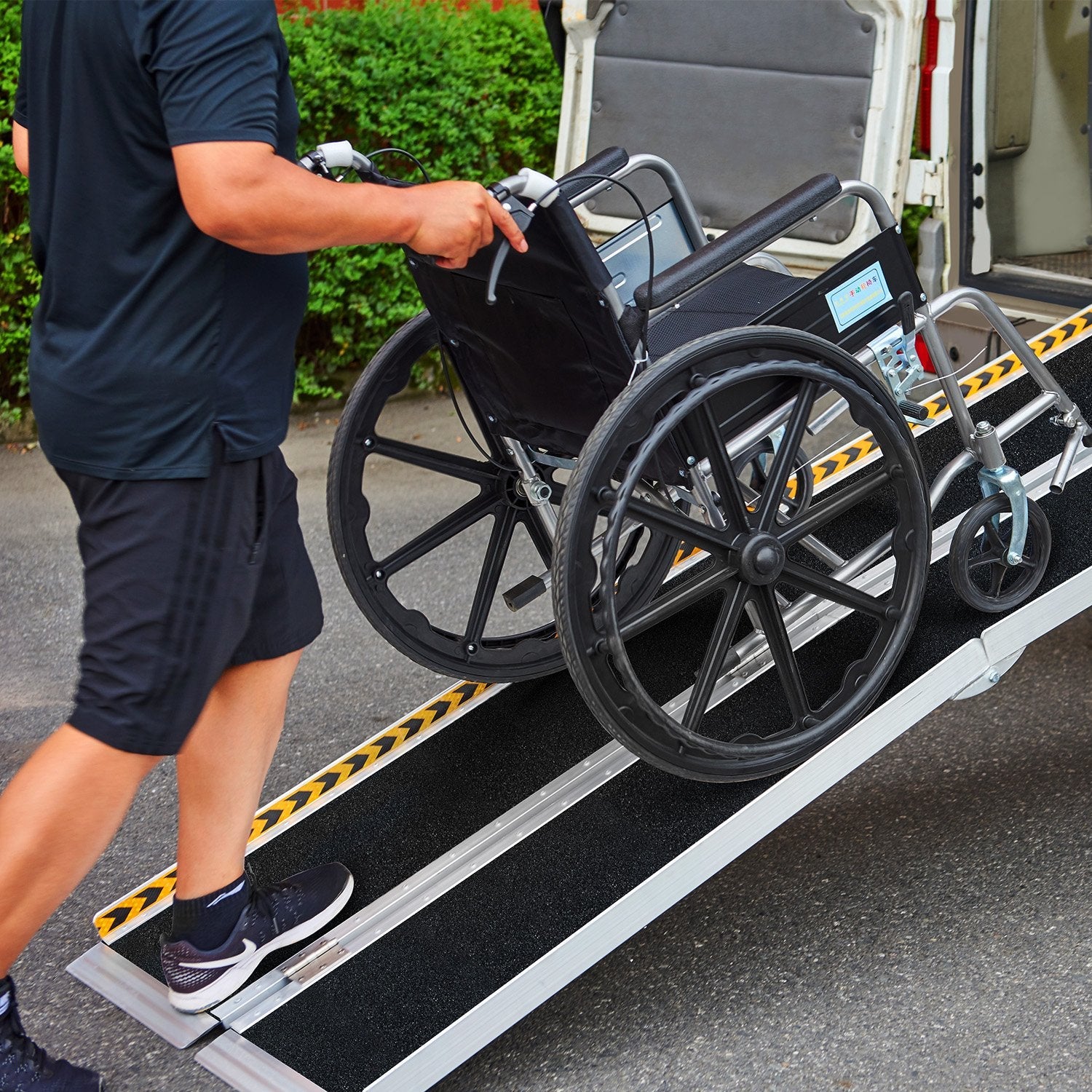 Rigg Aluminium Portable Wheelchair Ramp High-grip R03-5ft EQUIPMED