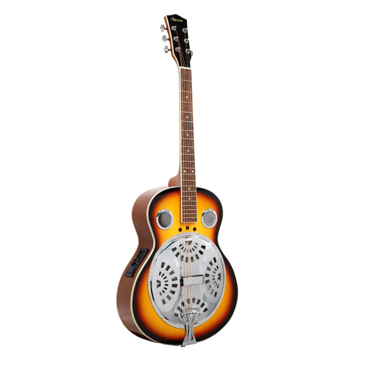 Karrera 40in Resonator Guitar - Sunburst Karrera