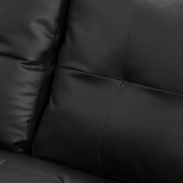 Sarantino Corner Sofa Linen Lounge Couch L-shaped Modular Furniture Home Chaise Grey Sarantino