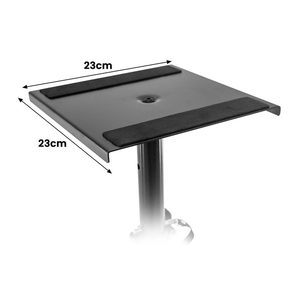 Karrera Adjustable Floor Speaker Stand Surround Sound - Black Karrera