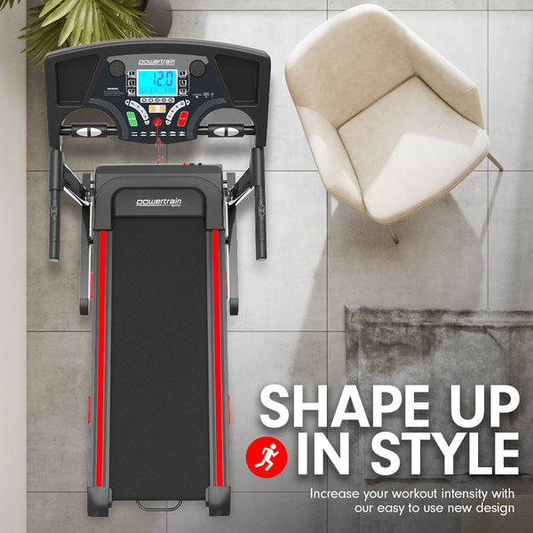 Powertrain K200 Electric Treadmill Folding Home Gym Running  Machine Powertrain