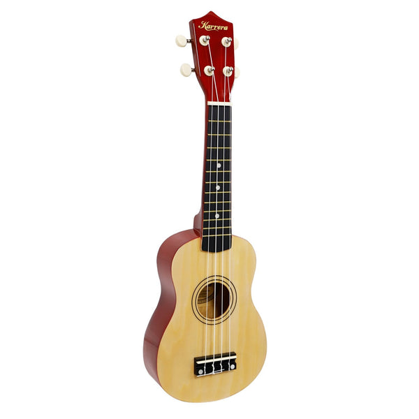 Karrera 21in Ukulele - Natural Karrera