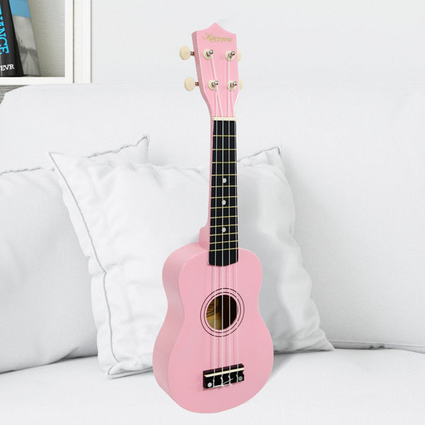 Karrera 21in Ukulele - Pink Karrera