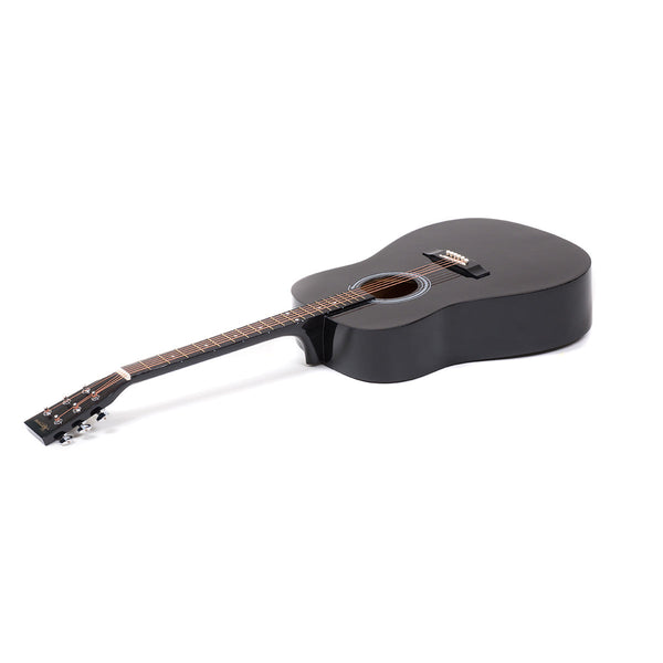 Karrera 41in Acoustic Wooden Guitar with Bag - Black Karrera