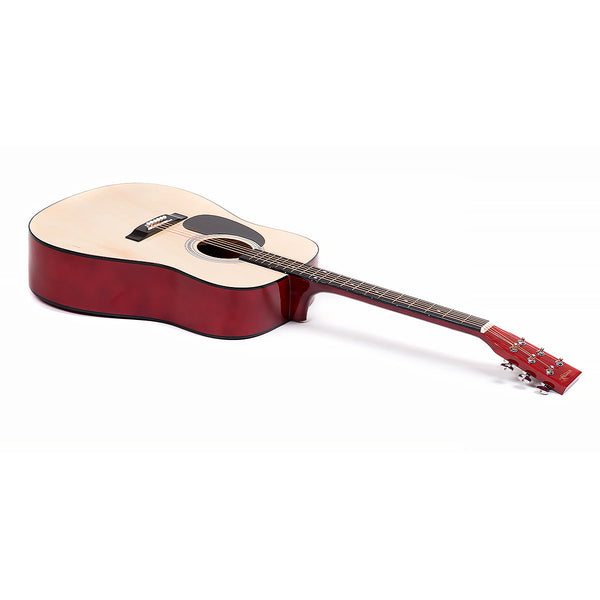 Karrera 41in Acoustic Wooden Guitar with Bag - Natural Karrera