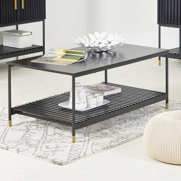 ALCONA Coffee Table In Matte Black Does not apply