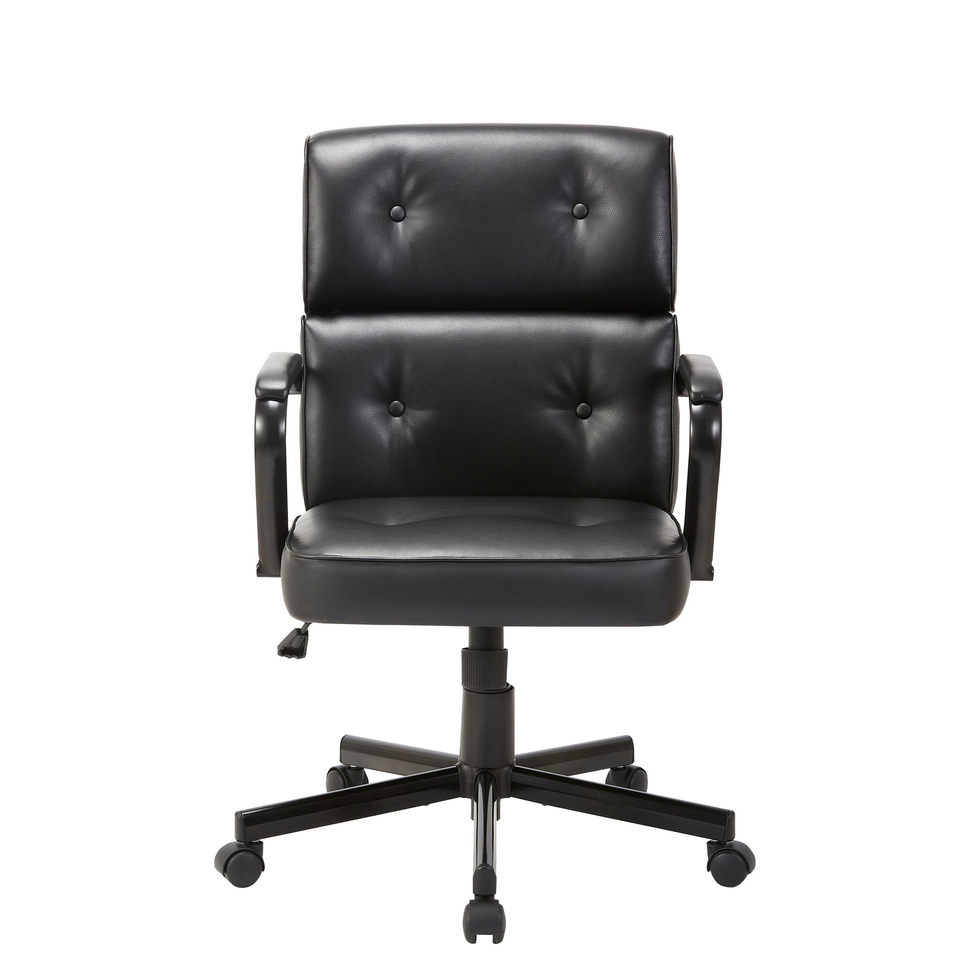 Beverly Home Office Chair In Black PU Does not apply
