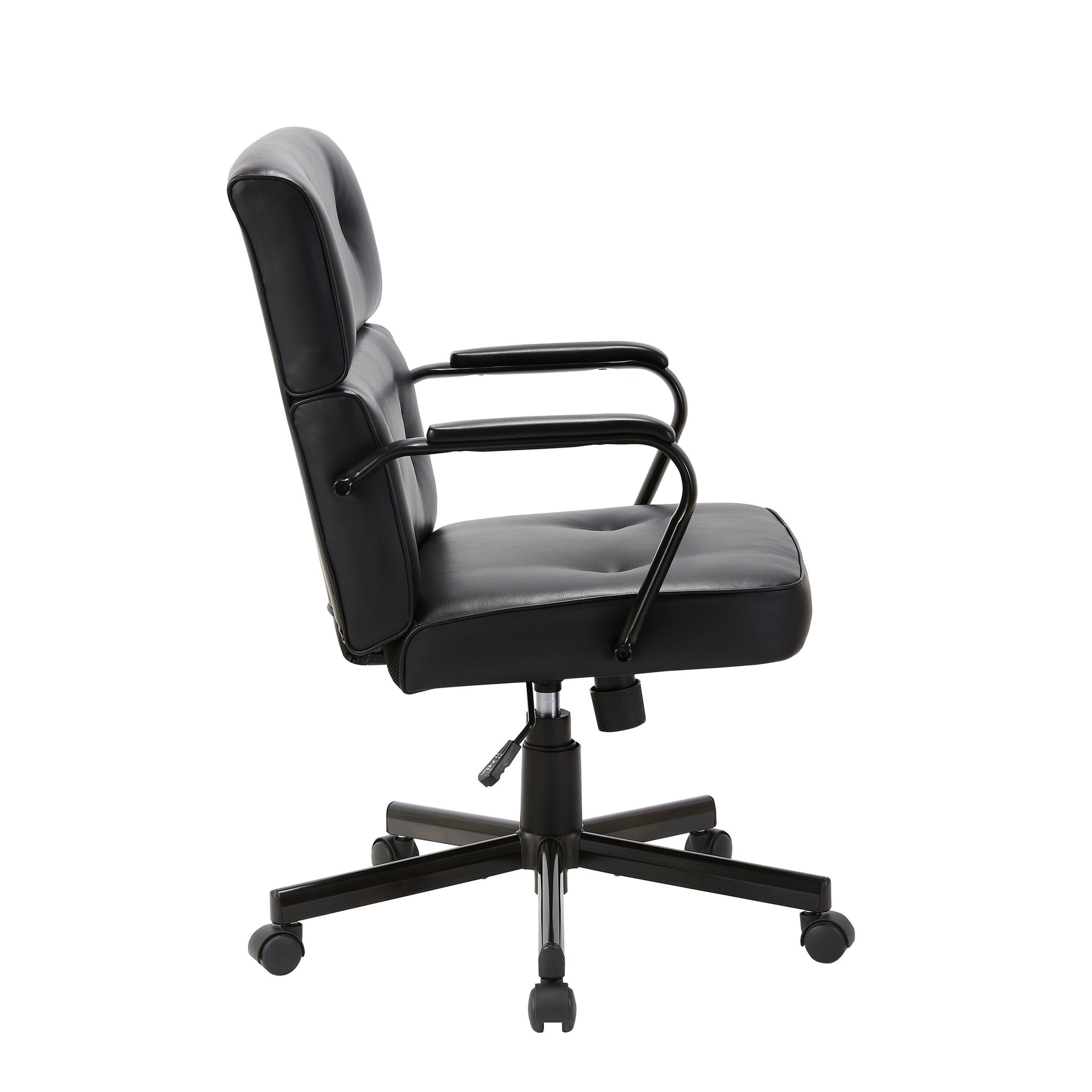 Beverly Home Office Chair In Black PU Does not apply