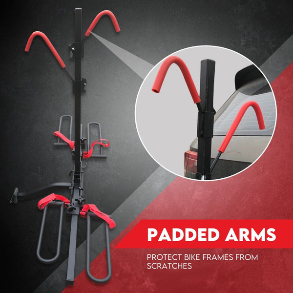 2 Bicycle Bike Rack Rear Car Carrier 2