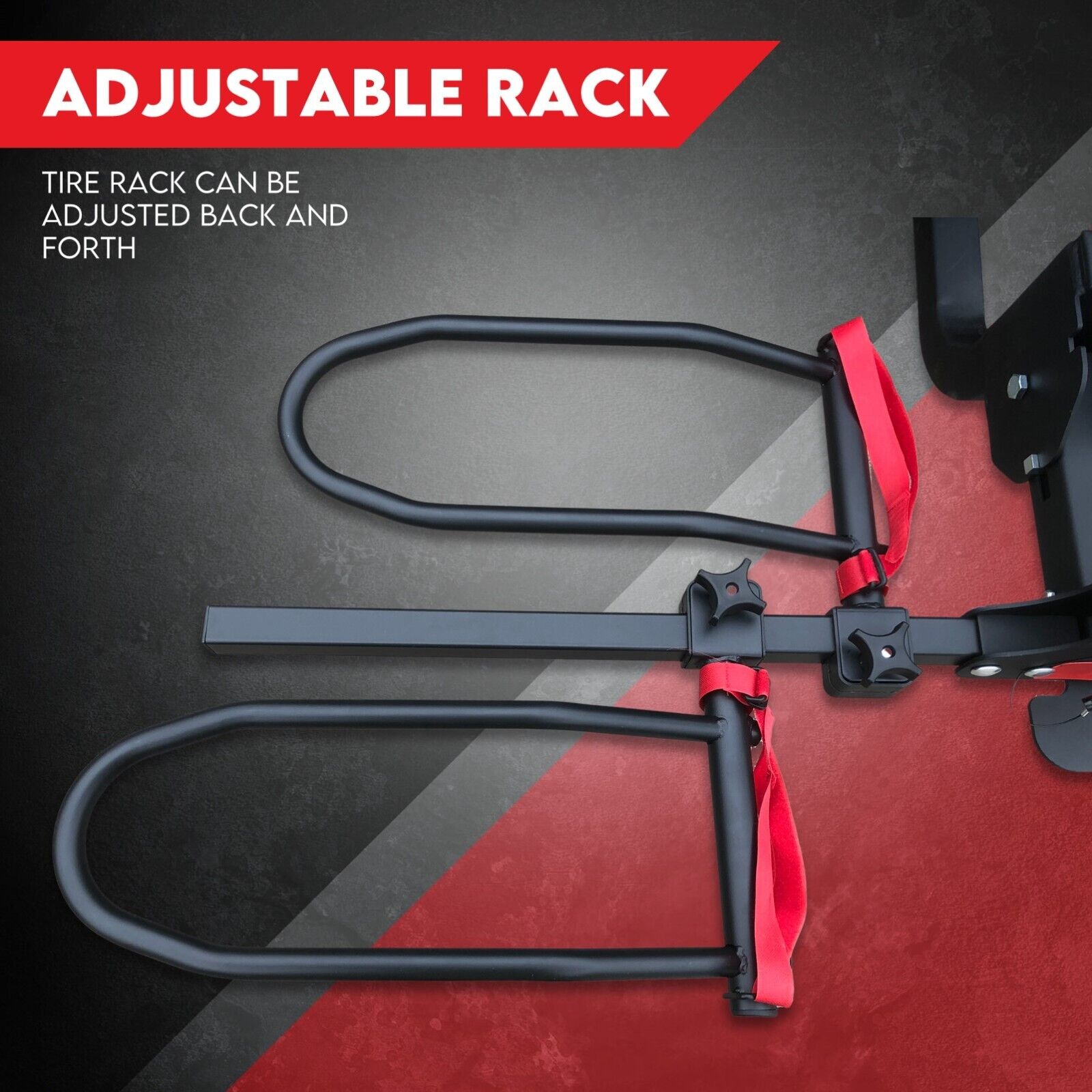 2 Bike Rack for Car SUV Rear Bicycle Holder Carrier Hitch Mount Platform Holder Does not apply