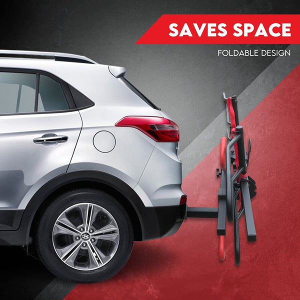 2 Bike Rack for Car SUV Rear Bicycle Holder Carrier Hitch Mount Platform Holder Does not apply