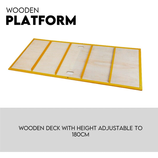 450kg Mobile Scaffold Ladder Scaffolding Platform Portable Ladder Work Safety Does not apply