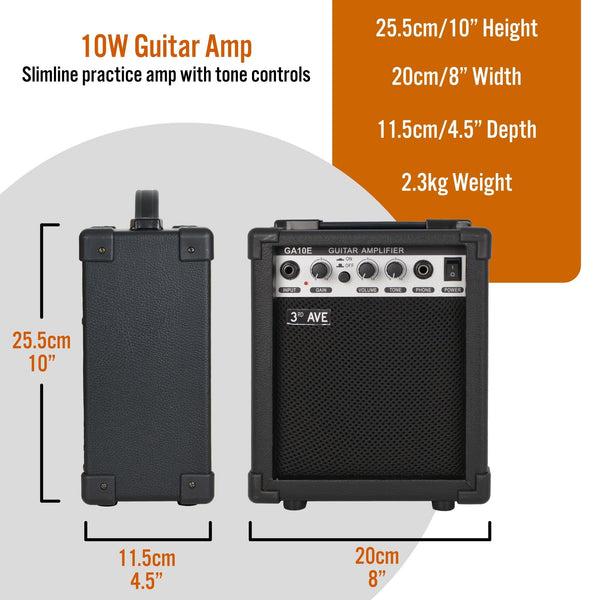 3rd Avenue 10W Electric Guitar Amplifier Does not apply