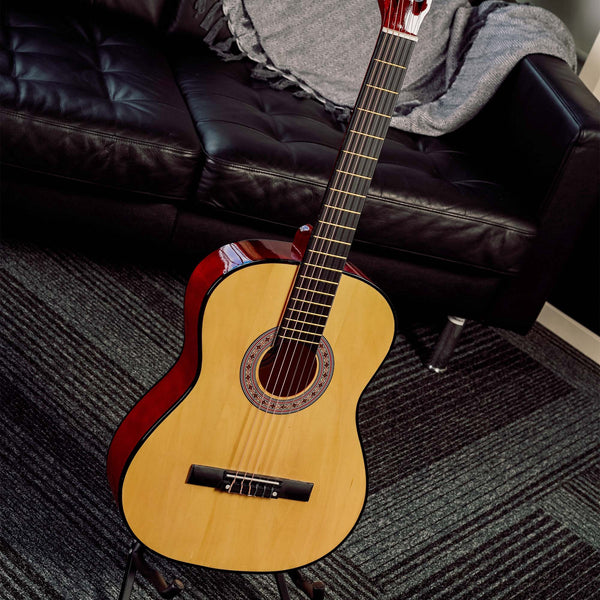 3rd Avenue Full Size Classical Guitar Pack - Natural Does not apply
