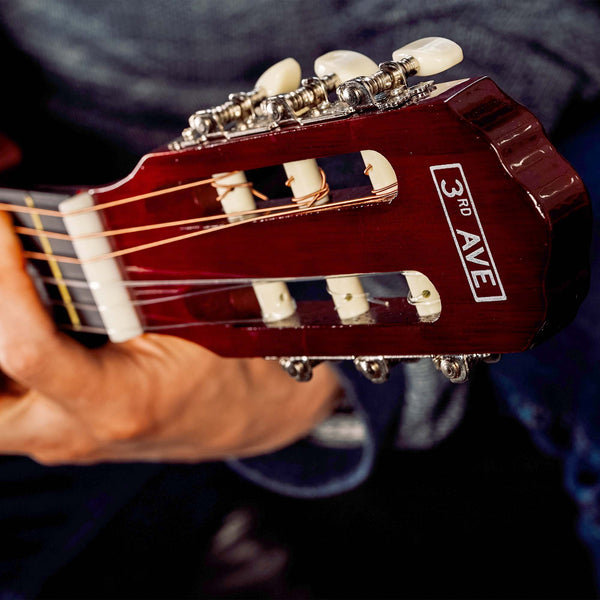 3rd Avenue Full Size Classical Guitar Pack - Natural Does not apply