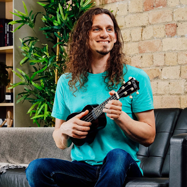 3rd Avenue Soprano Ukulele - Black Does not apply