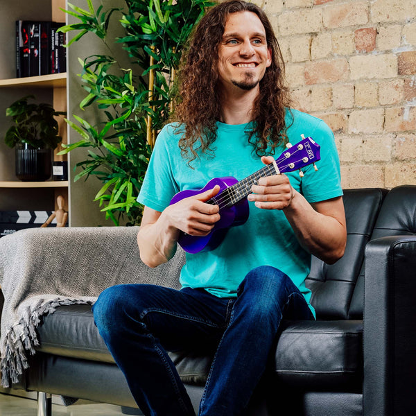 3rd Avenue Soprano Ukulele - Purple Does not apply