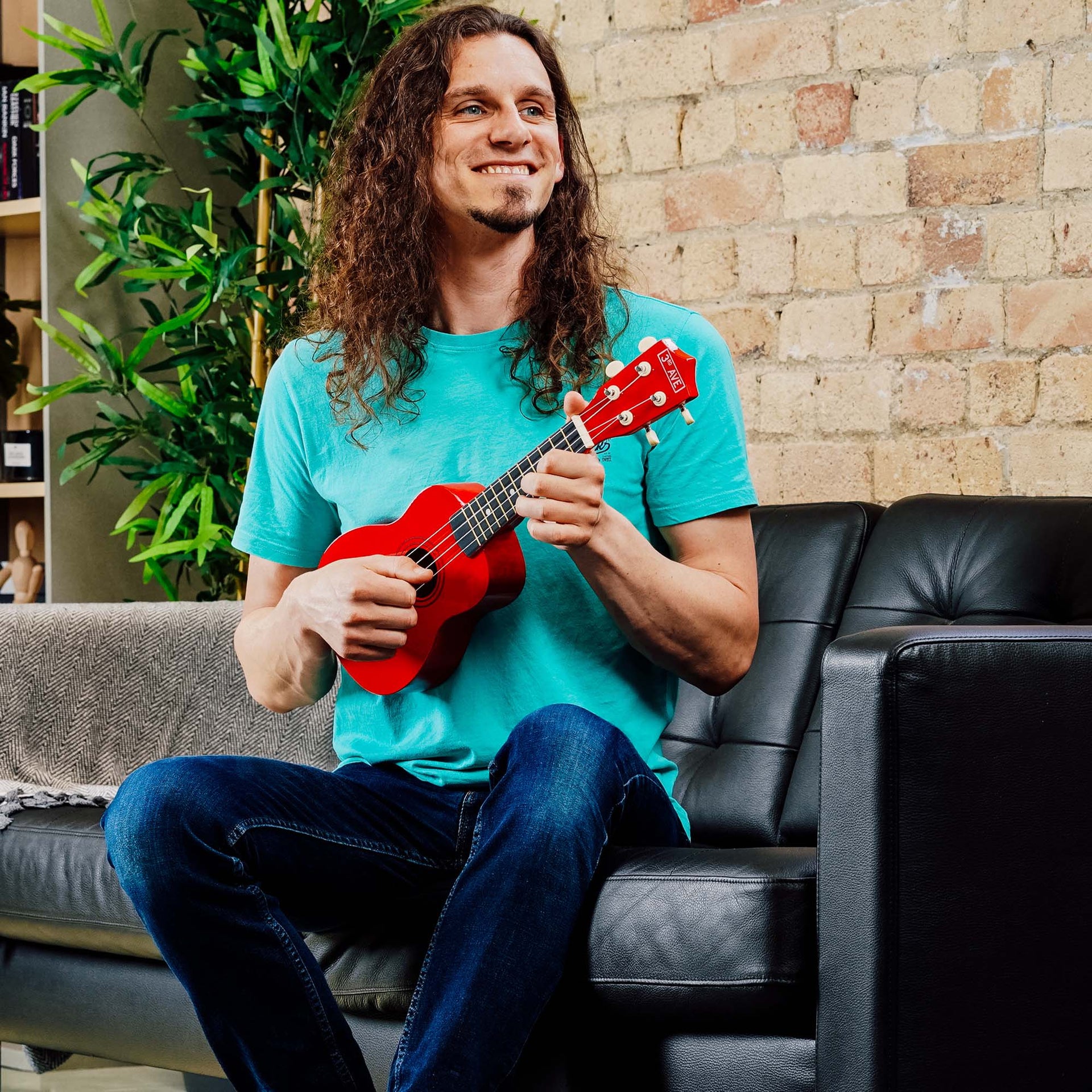 3rd Avenue Soprano Ukulele - Red Does not apply