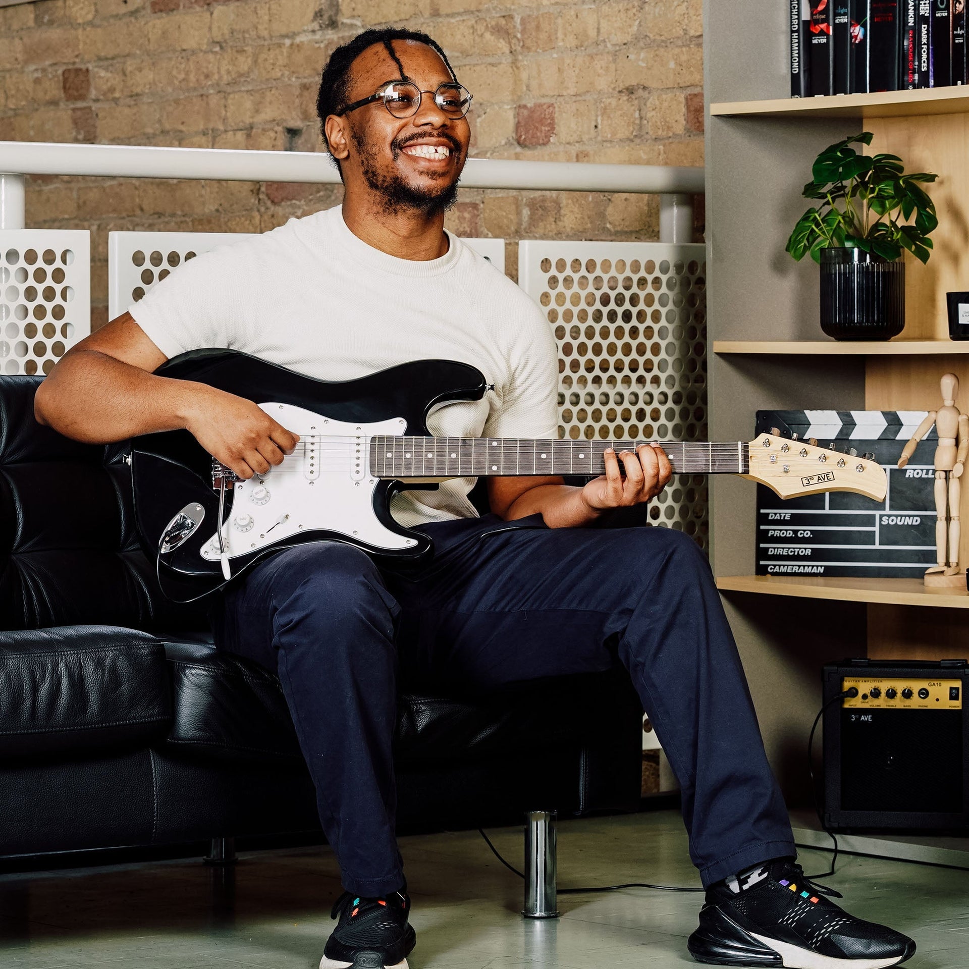 3rd Avenue Electric Guitar Pack - Black Does not apply
