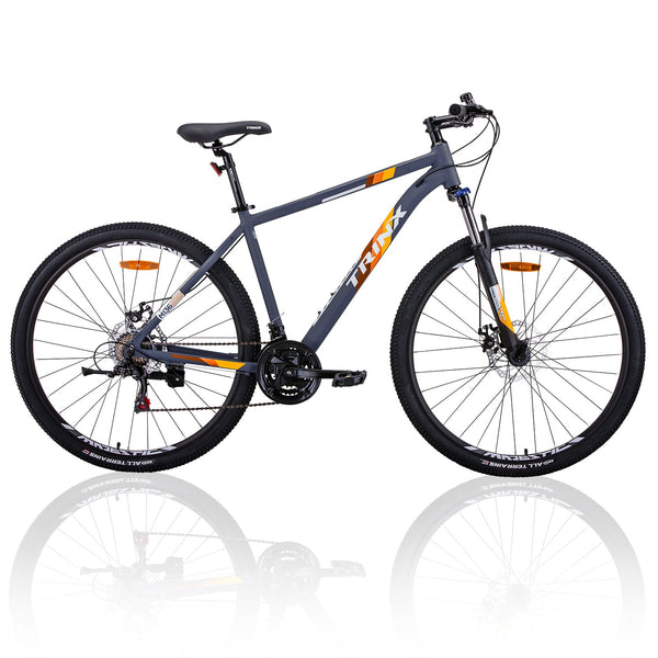 Trinx M136 Pro 29er 21 Speed Mountain Bike MTB 29 Wheel Grey/Orange Trinx
