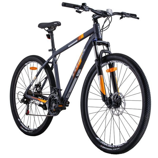 Trinx M136 Pro 29er 21 Speed Mountain Bike MTB 29 Wheel Grey/Orange Trinx