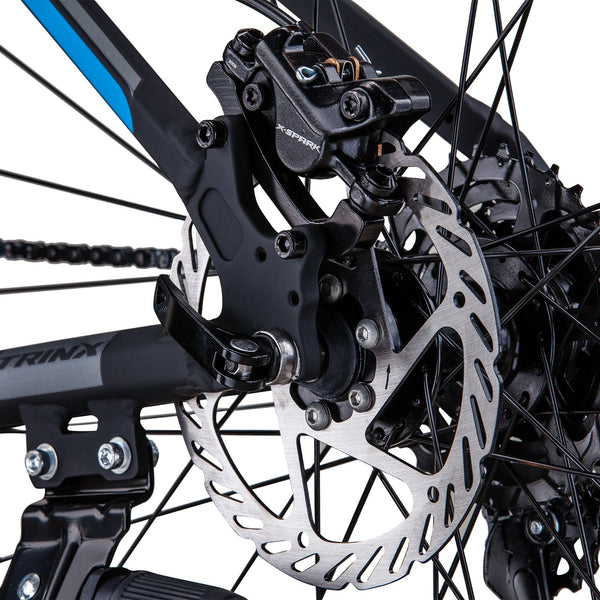 Trinx M600 Mountain Bike 24 Speed MTB Bicycle 17 Inches Frame Blue Trinx