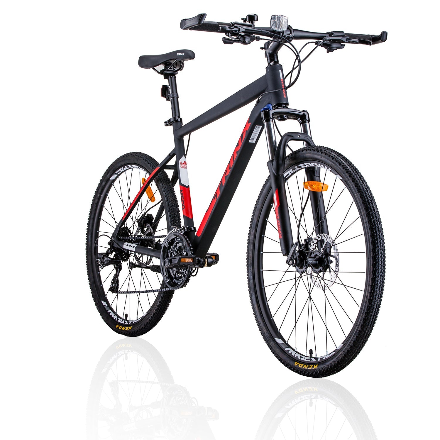Trinx M600 Mountain Bike 24 Speed MTB Bicycle 17 Inches Frame Red Trinx