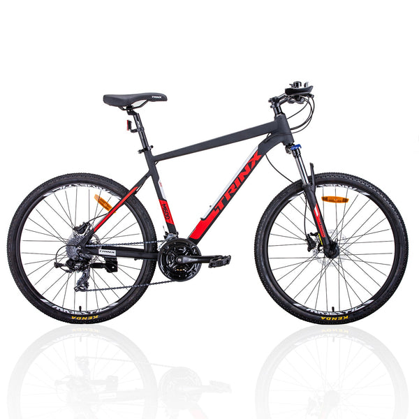 Trinx M600 Mountain Bike 24 Speed MTB Bicycle 19 Inches Frame Red Trinx