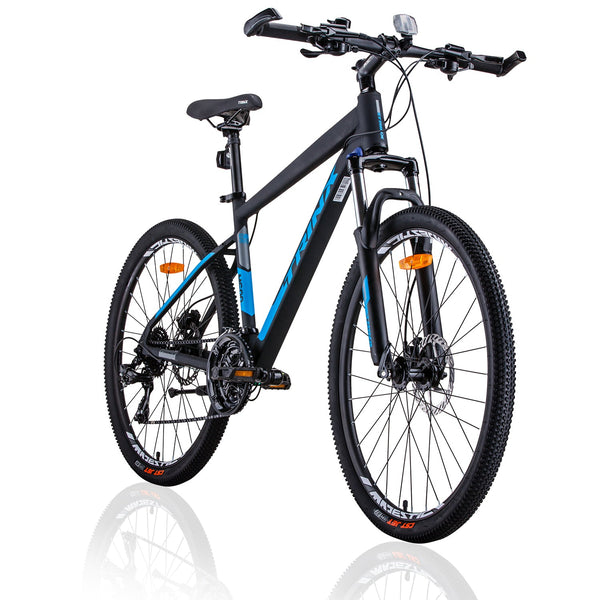Trinx M600 Mountain Bike 24 Speed MTB Bicycle 21 Inches Frame Blue Trinx