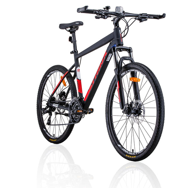 Trinx M600 Mountain Bike 24 Speed MTB Bicycle 21 Inches Frame Red Trinx