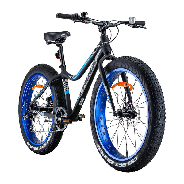 Trinx Tiger T106 Fat Bike Shimano 7 Speed Bicycle Blue Trinx