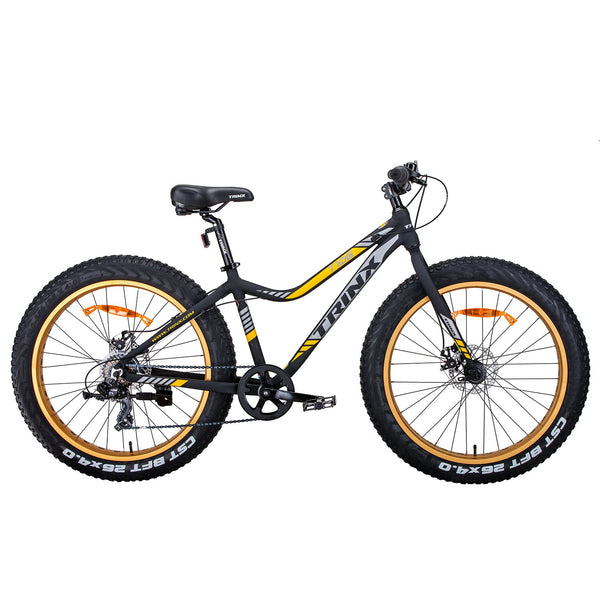 Trinx Tiger T106 Fat Bike Shimano 7 Speed Bicycle Orange Trinx