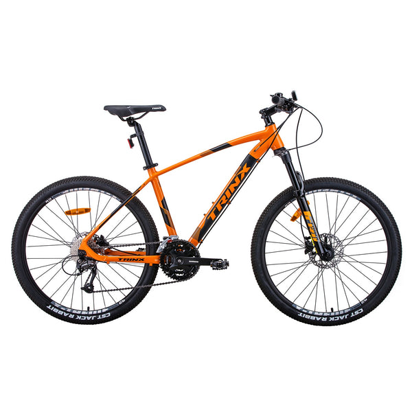 Trinx X1 MTB Mountain Bike Shimano Altus M370 27 Speed 17 Inches Frame Orange/Black Trinx
