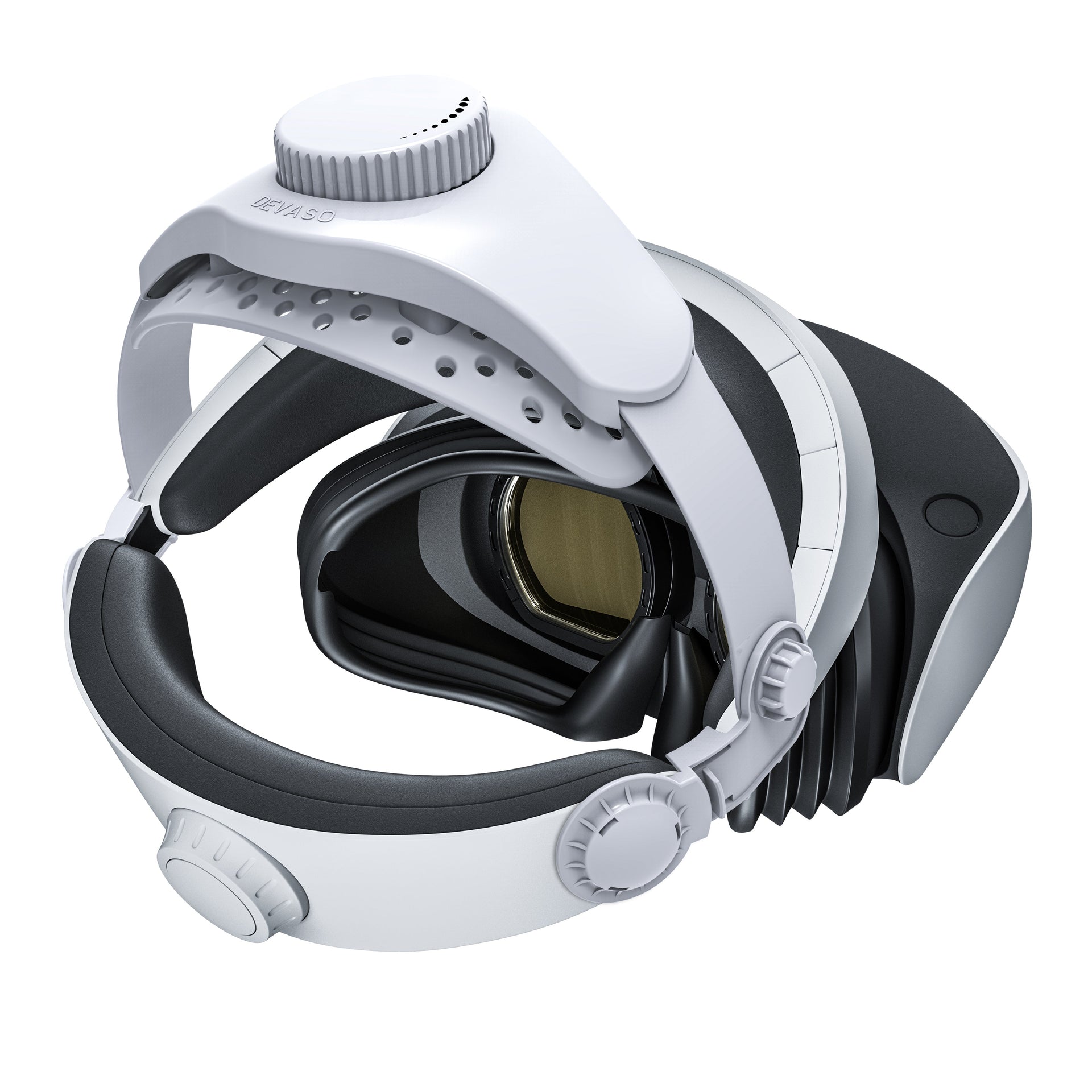 DEVASO Adjustable Head Strap for Playstation VR2, Reduced Pressure Lightweight Does not apply