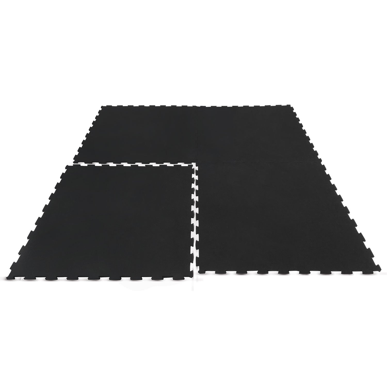 CORTEX 10mm Commercial Interlocking Rubber Gym Tile Mat (1m x 1m) - Set of 36 Cortex
