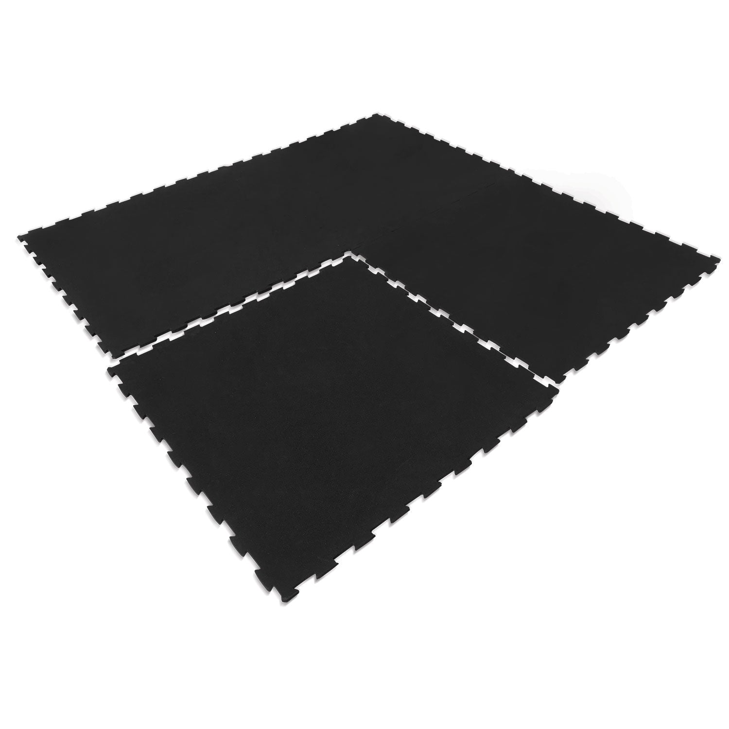 CORTEX 10mm Commercial Interlocking Rubber Gym Tile Mat (1m x 1m) - Set of 36 Cortex