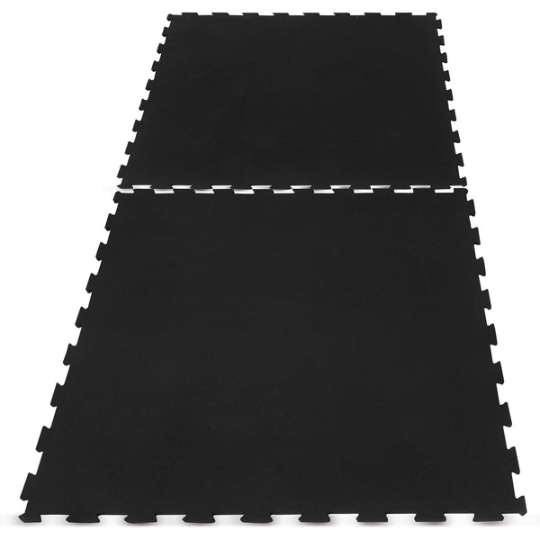 CORTEX 10mm Commercial Interlocking Rubber Gym Tile Mat (1m x 1m) - Set of 9 Cortex