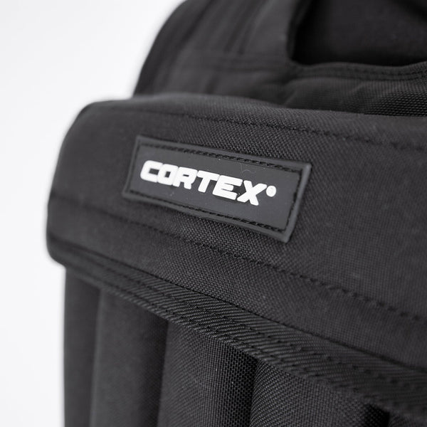 CORTEX 20kg Adjustable Weight Vest with 1kg Increments in Black Cortex