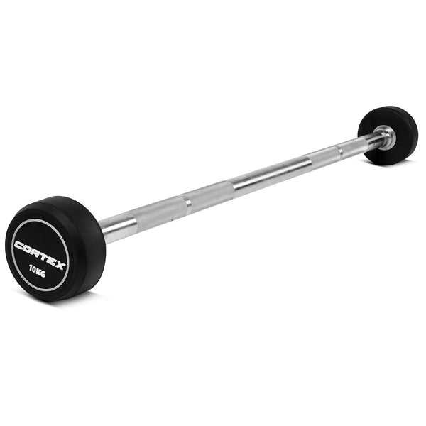 CORTEX 100kg ALPHA Series Fixed Barbell Set with Stand Cortex