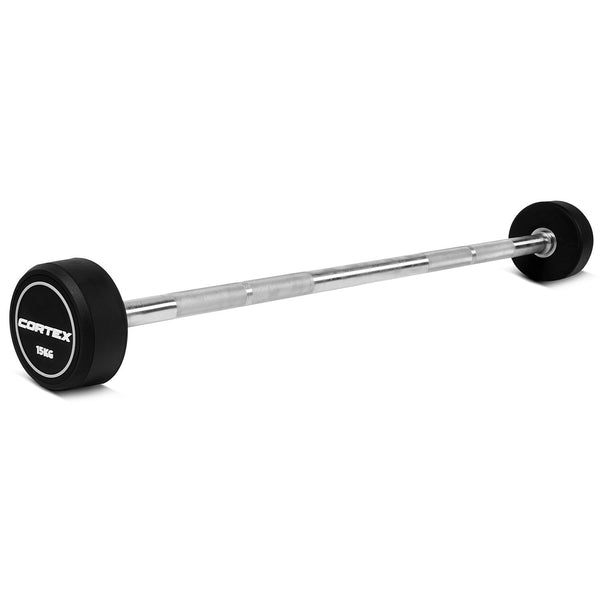 CORTEX 100kg ALPHA Series Fixed Barbell Set with Stand Cortex