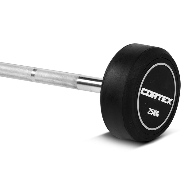 CORTEX 100kg ALPHA Series Fixed Barbell Set with Stand Cortex